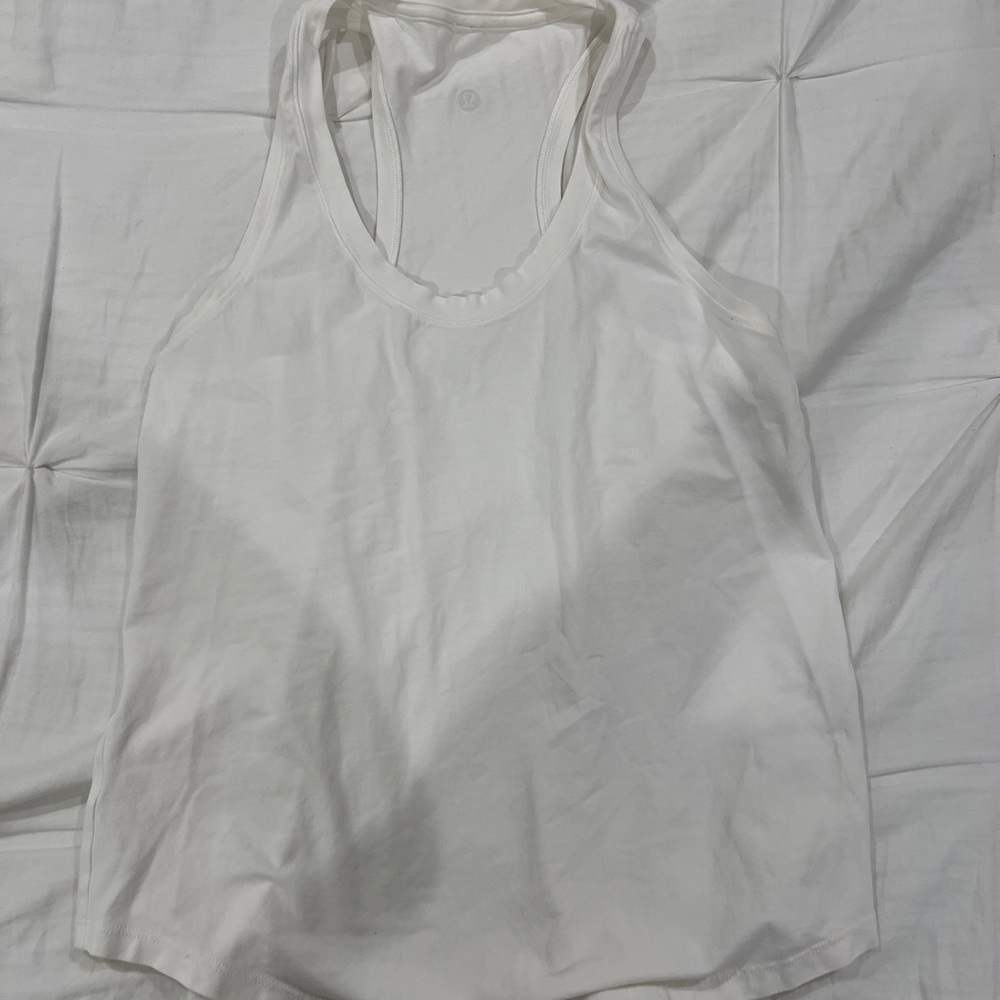 Lululemon White Tank Top